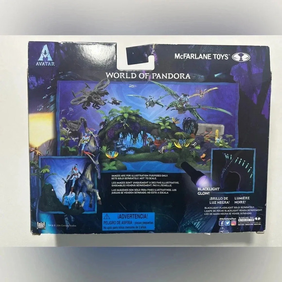 McFarlane - Disney Avatar - World of Pandora Deluxe Set - Tsu-Tey & Direhorse 🌊 - Picture 5 of 8